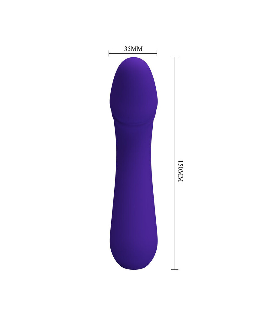 PRETTY LOVE - VIBRADOR RECARREGVEL CETUS ROXO