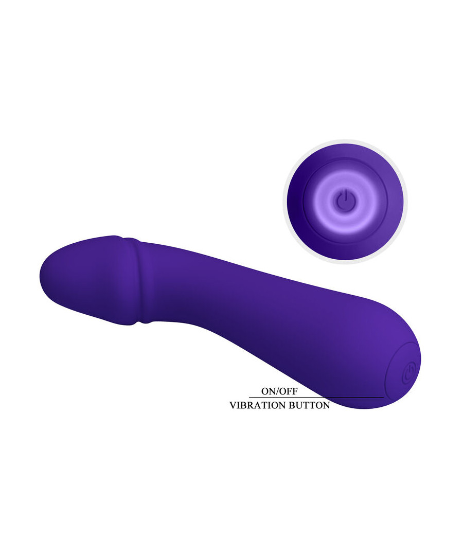 PRETTY LOVE - VIBRATORE RICARICABILE CETUS VIOLA