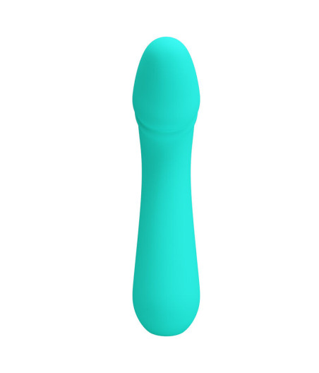 PRETTY LOVE - CETUS RECHARGEABLE VIBRATOR AQUA GREEN