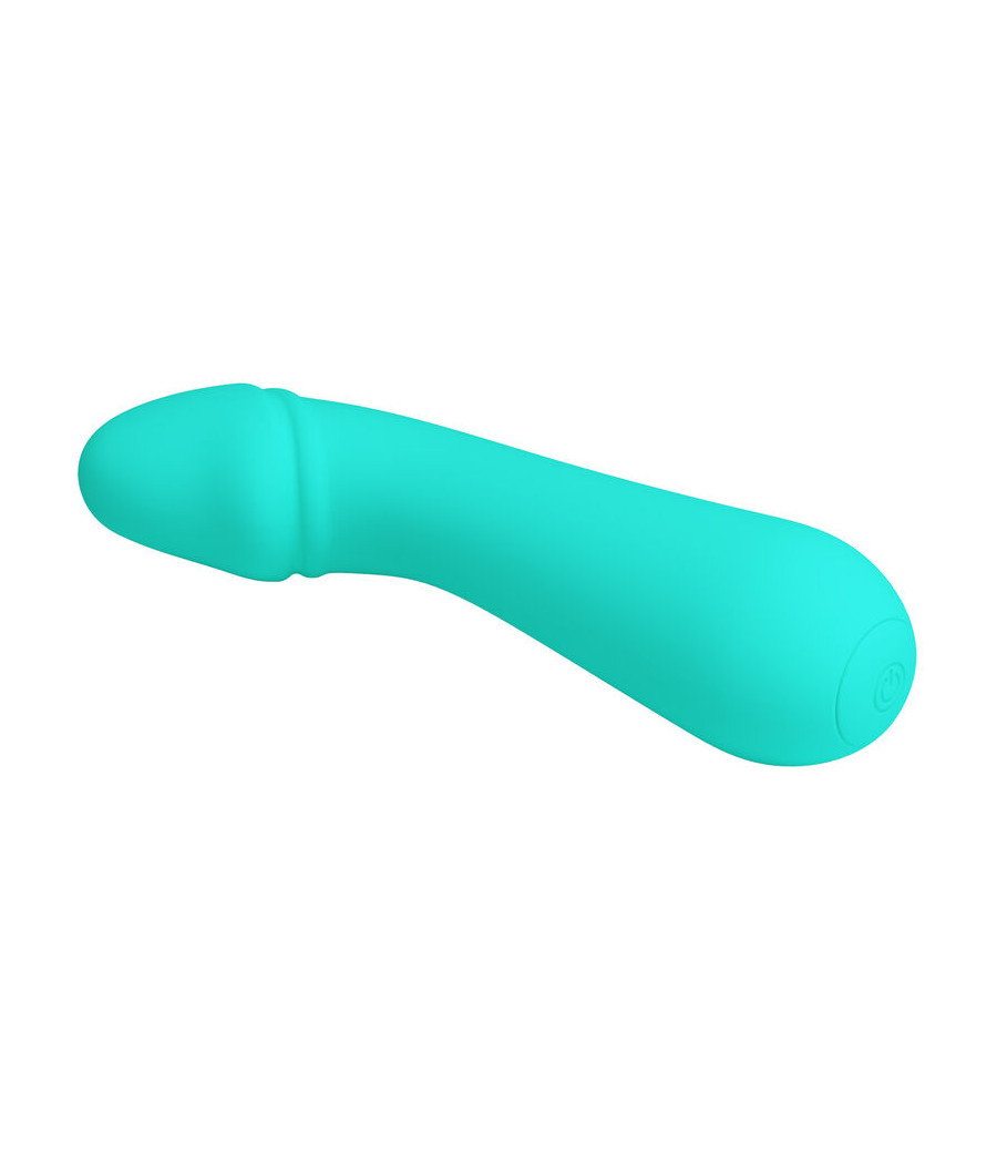 PRETTY LOVE - VIBRATEUR RECHARGEABLE CETUS VERT AQUA