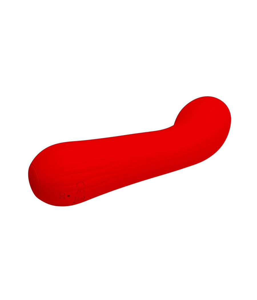 PRETTY LOVE - VIBRATORE RICARICABILE FAUN ROSSO