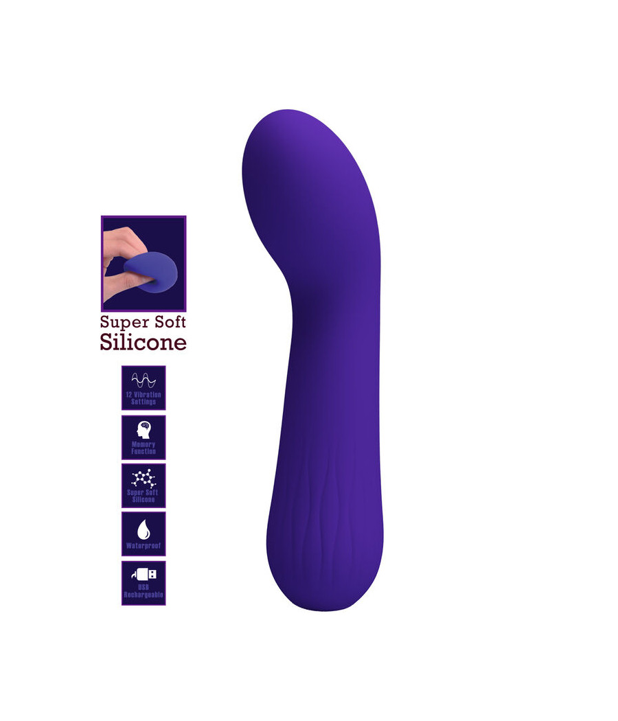 PRETTY LOVE - FAUN WIEDERAUFLADBARER VIBRATOR LILA