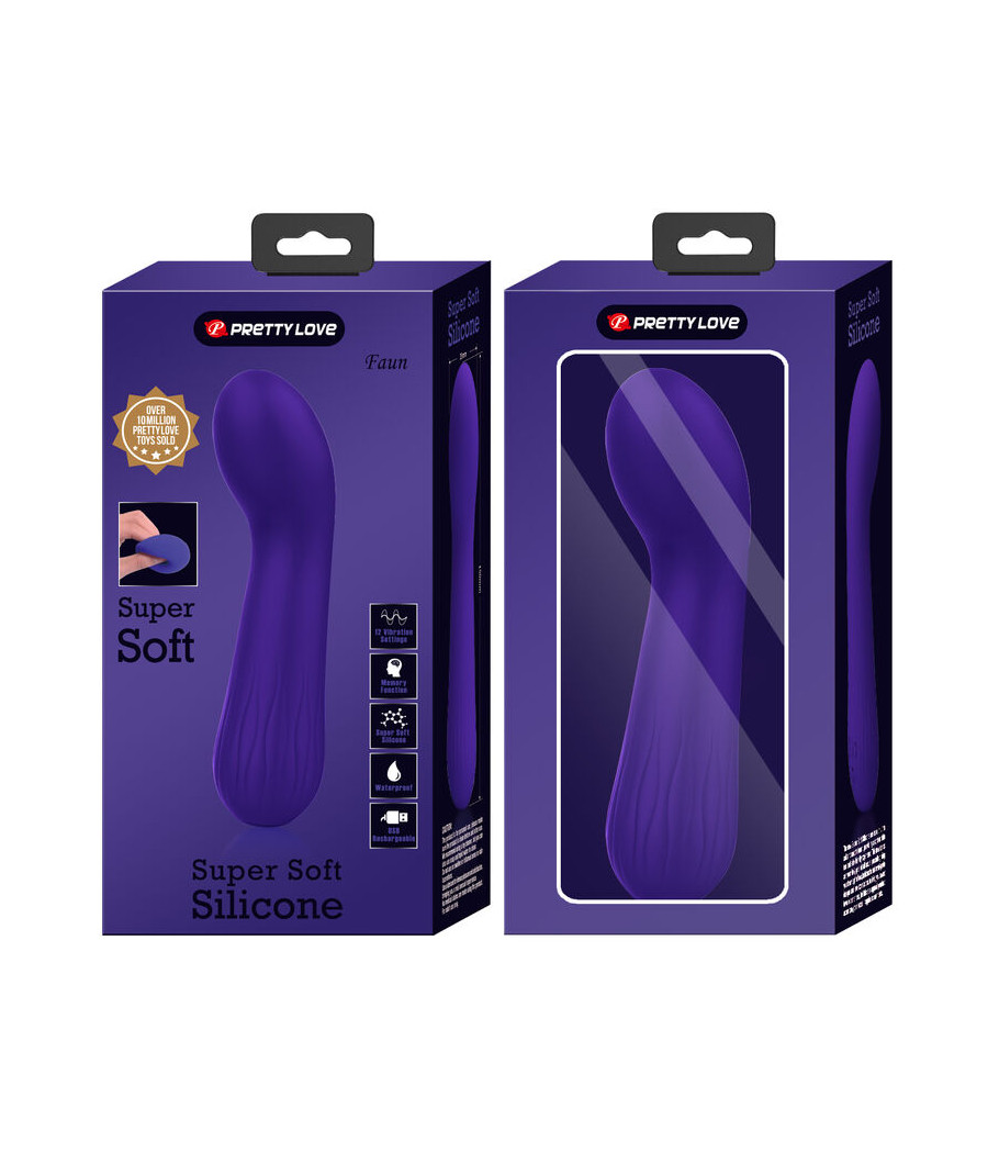 PRETTY LOVE - FAUN WIEDERAUFLADBARER VIBRATOR LILA