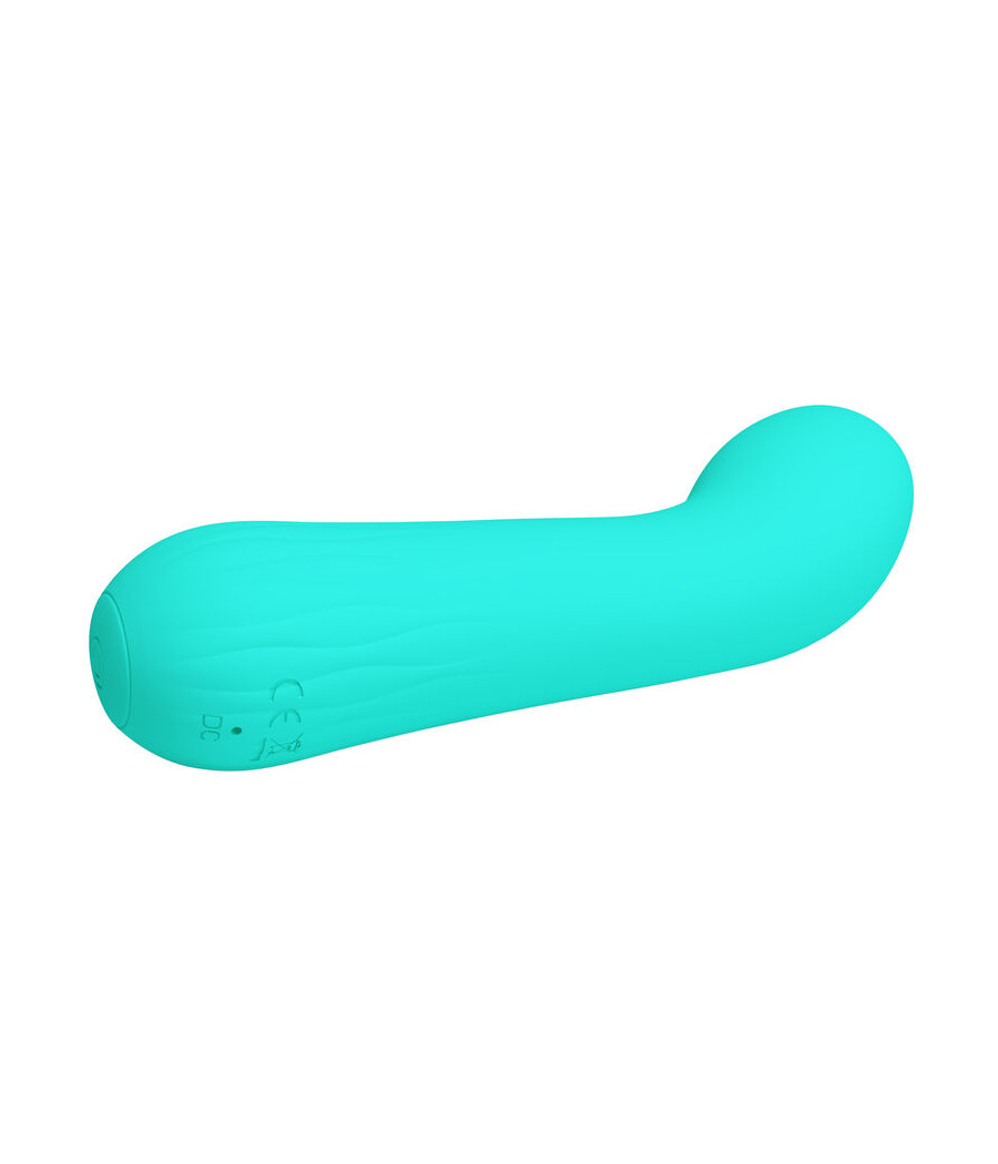 PRETTY LOVE - VIBRATEUR RECHARGEABLE FAUN VERT AQUA