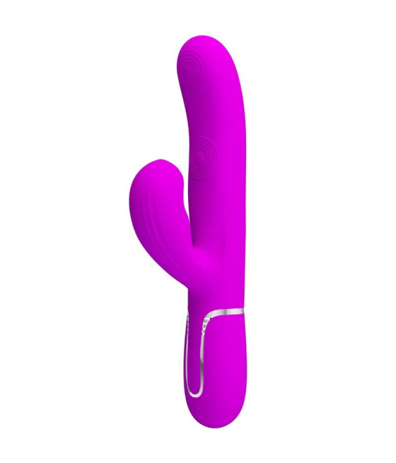 PRETTY LOVE - PERLITA MULTIFUNO 3 EM 1 VIBRADOR G-SPOT VIOLETA