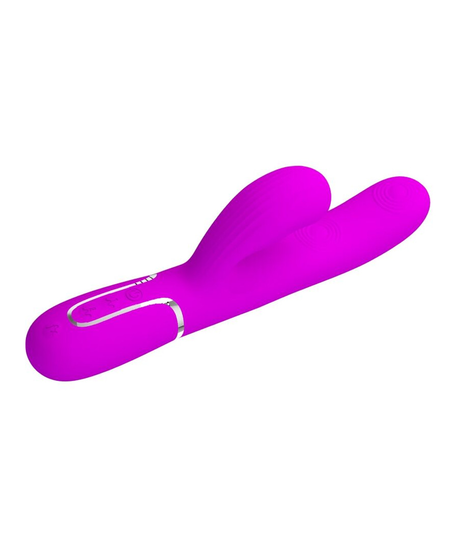 PRETTY LOVE - PERLITA VIBRADOR PUNTO G 3 EN 1 MULTIFUNCIÓN VIOETA