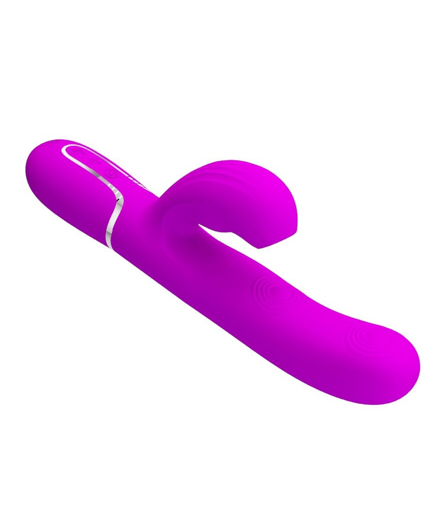 PRETTY LOVE - PERLITA VIBRADOR PUNTO G 3 EN 1 MULTIFUNCIÓN VIOETA