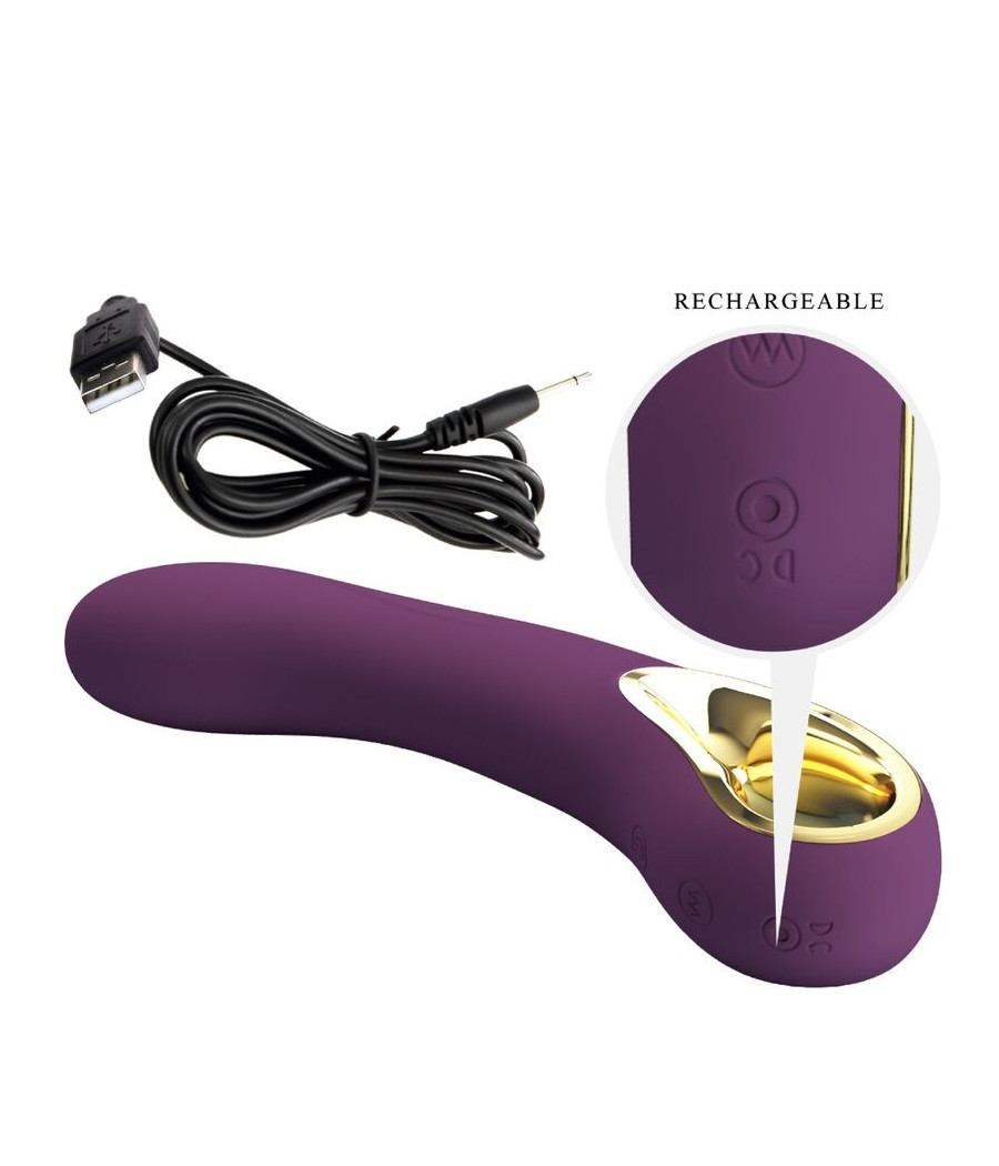 PRETTY LOVE - ETHAN VIBRATEUR RECHARGEABLE VIOLET