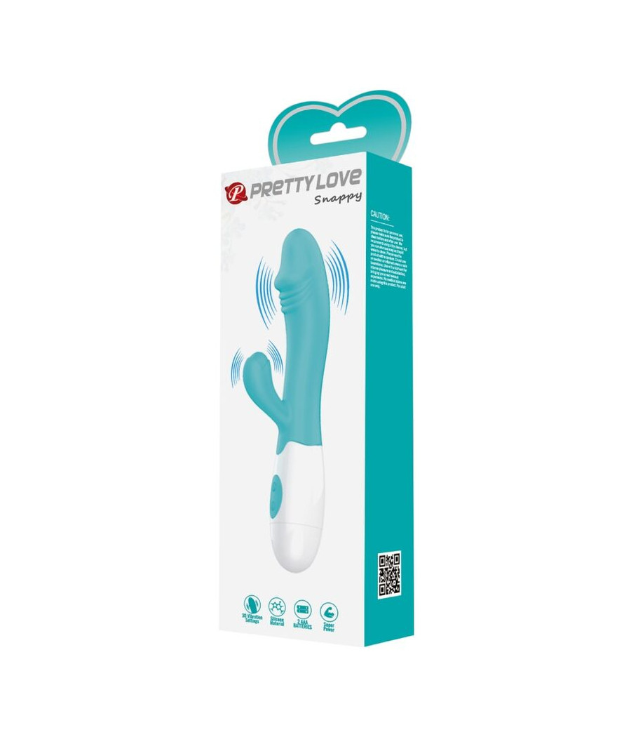 PRETTY LOVE - SNAPPY G-SPOT VIBRATOR AQUAGRÜN