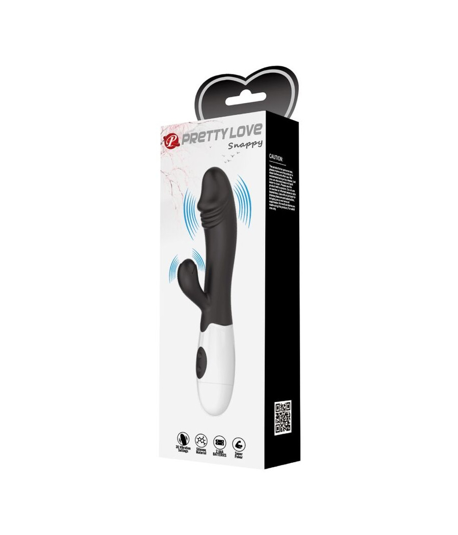 PRETTY LOVE - VIBRADOR SNAPPY G-SPOT PRETO