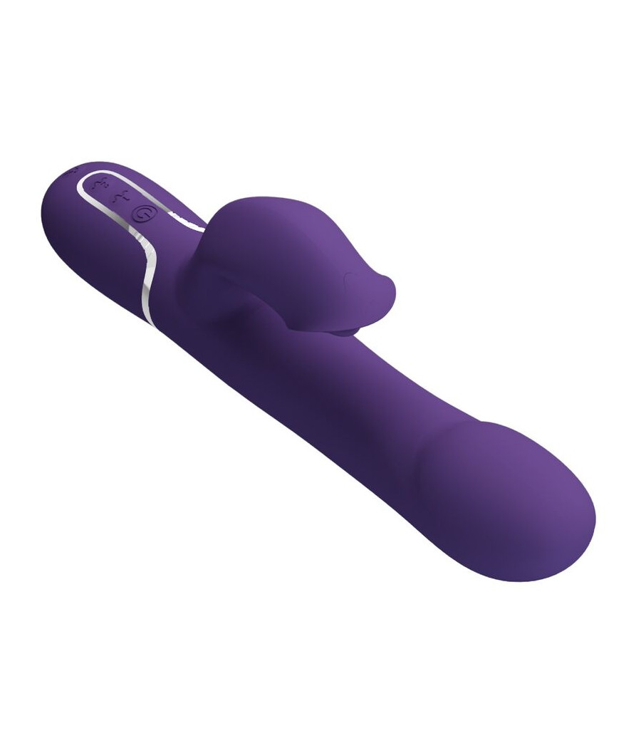 PRETTY LOVE - ZALIN RABBIT VIBRATOR PERLEN 4 IN 1 LILA