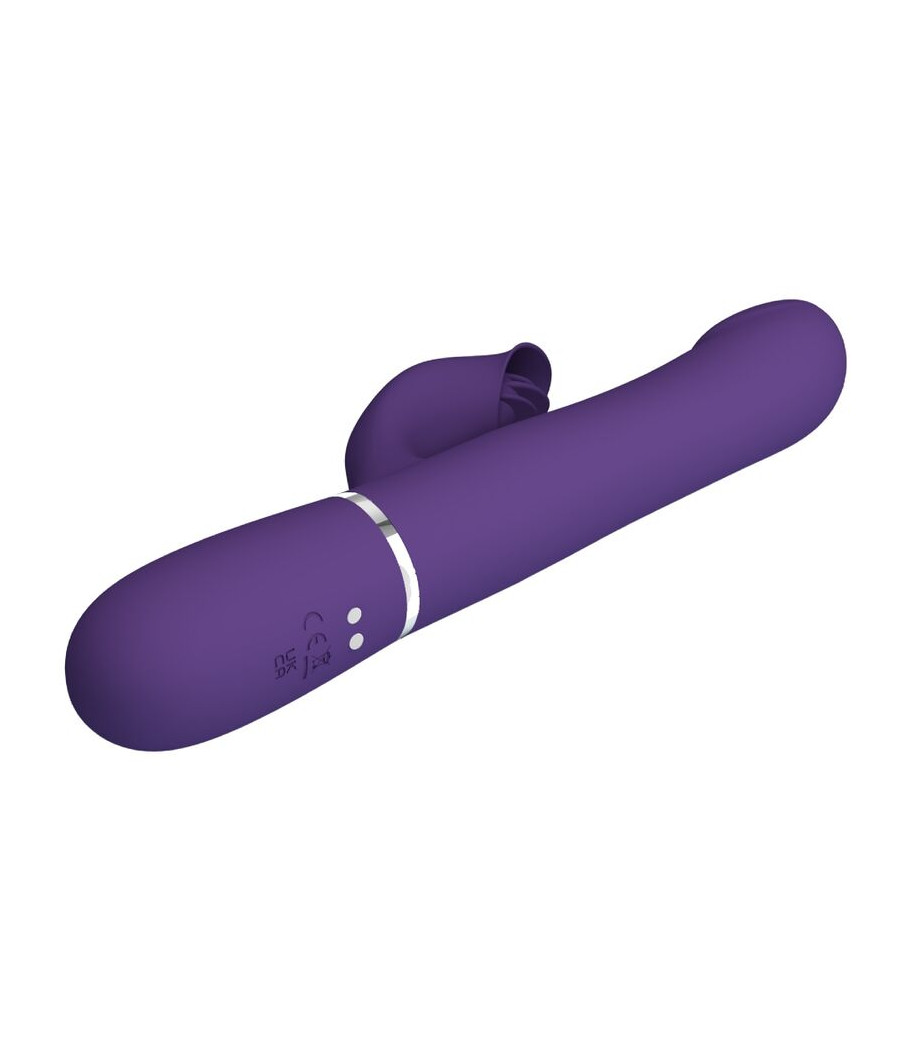 PRETTY LOVE - ZALIN PERLE VIBRATORE CONIGLIO 4 EN 1 VIOLA