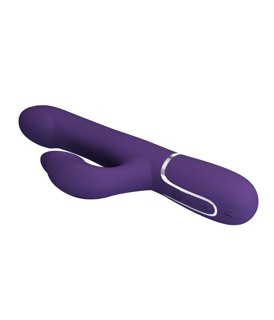 PRETTY LOVE - ZALIN PERLES VIBRATEUR LAPIN 4 EN 1 VIOLET
