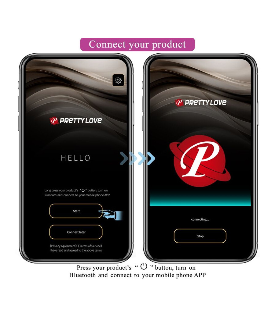 PRETTY LOVE - HECTOR ELECTROSHOCK VIBRADOR APLICATIVO GRATUITO VIOLETA
