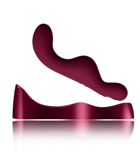 ROCKS-OFF - VIBRATORE PER PUNTO G ROSSO RUBY GLOW