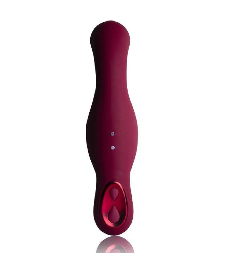 ROCKS-OFF - VIBRATORE PER PUNTO G ROSSO RUBY GLOW