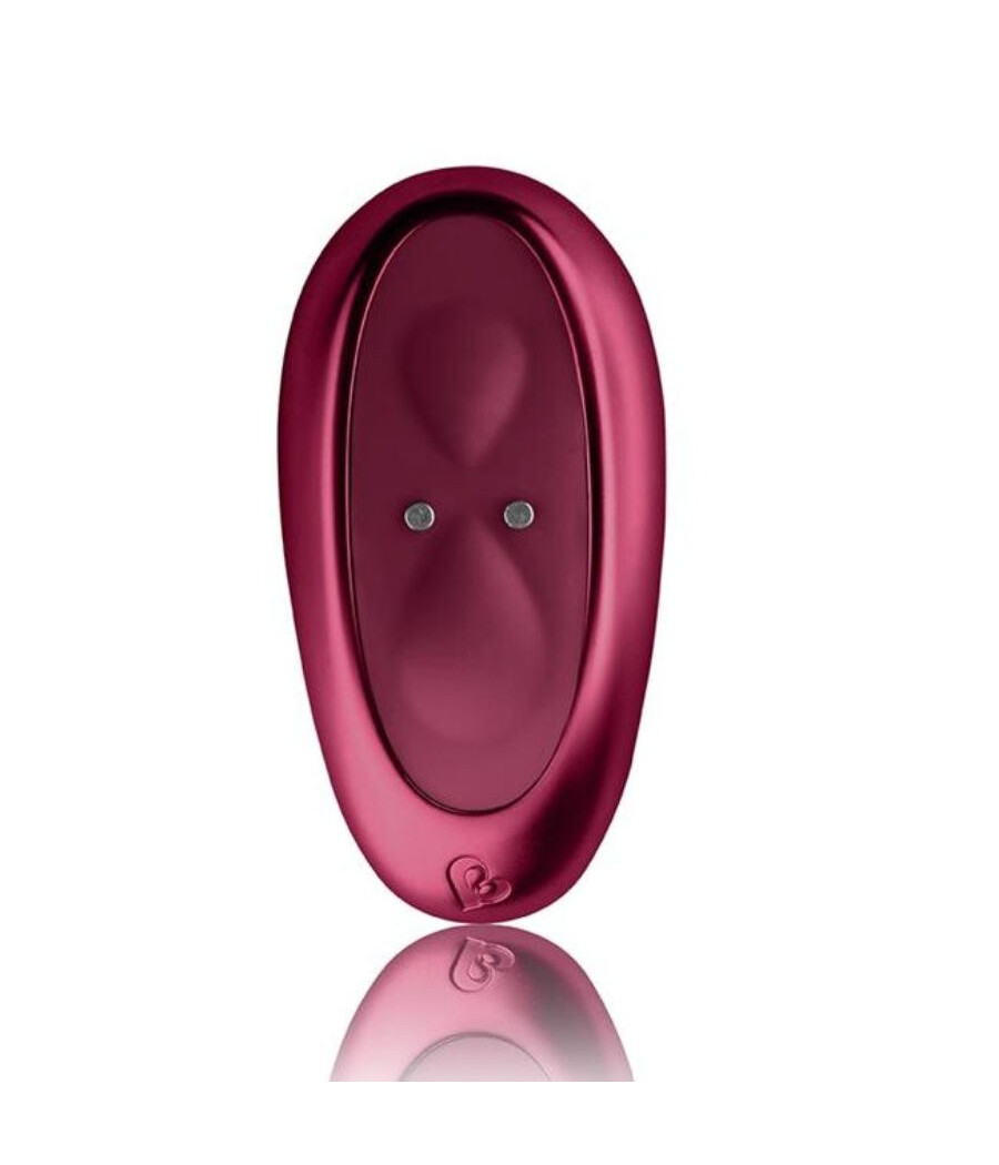 ROCKS-OFF - VIBRATORE PER PUNTO G ROSSO RUBY GLOW