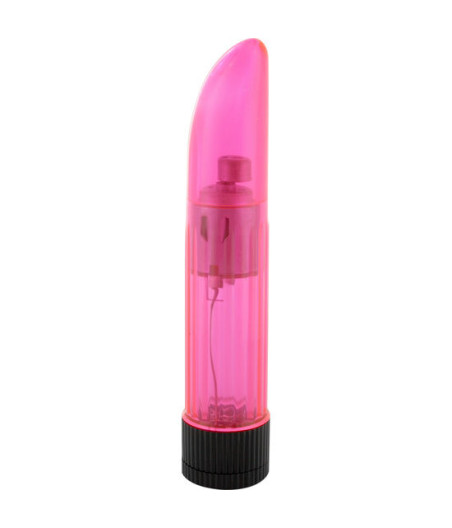 SEVEN CREATIONS - CRYSTAL CLEAR VIBRATOR LADY PINK