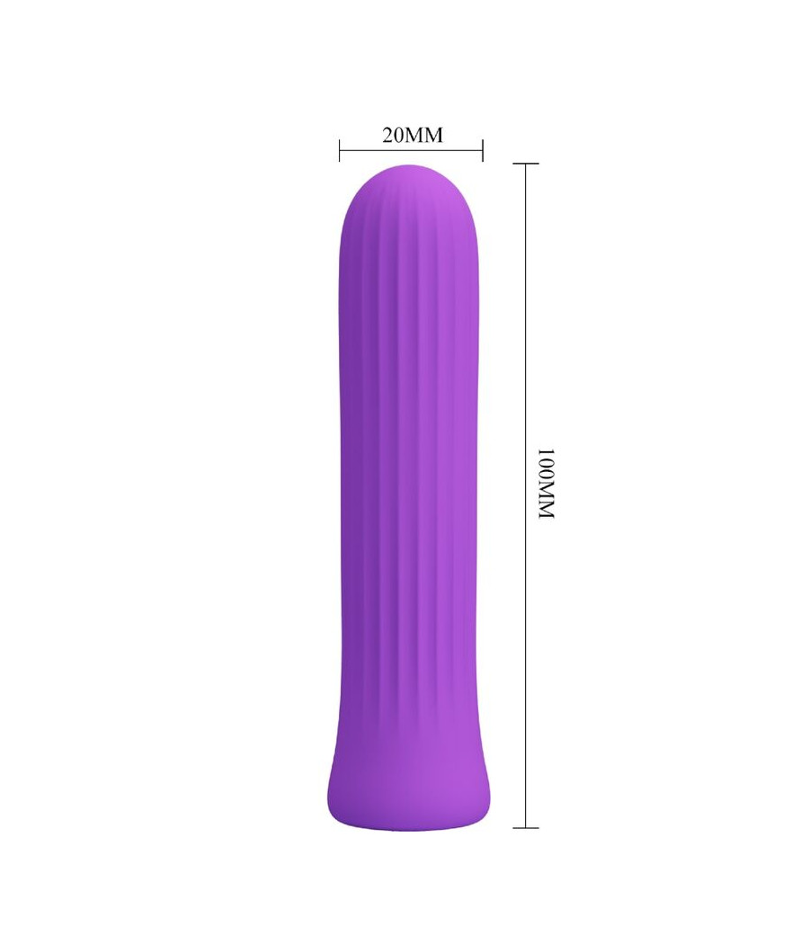 PRETTY LOVE - BLANCHE VIBRATEUR STIMULATEUR LILAS