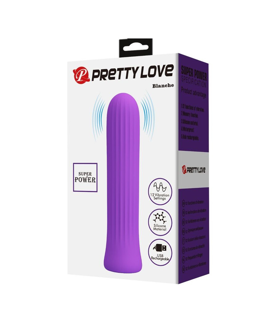 PRETTY LOVE - BLANCHE LILAC STIMULATOR VIBRATOR