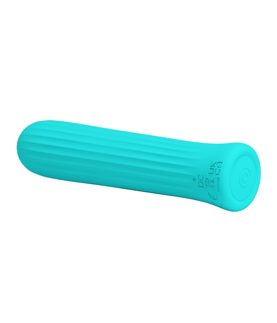 PRETTY LOVE - BLANCHE VIBRATEUR STIMULATEUR BLEU