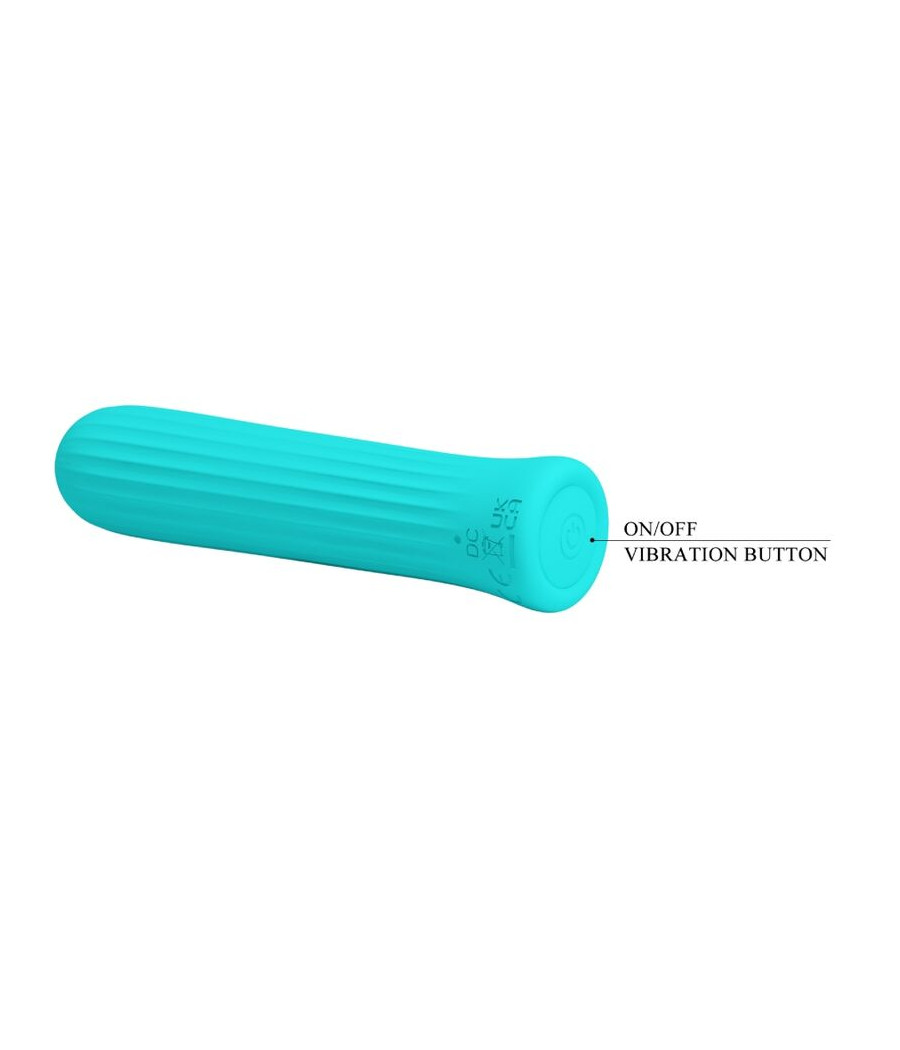 PRETTY LOVE - BLANCHE VIBRATEUR STIMULATEUR BLEU
