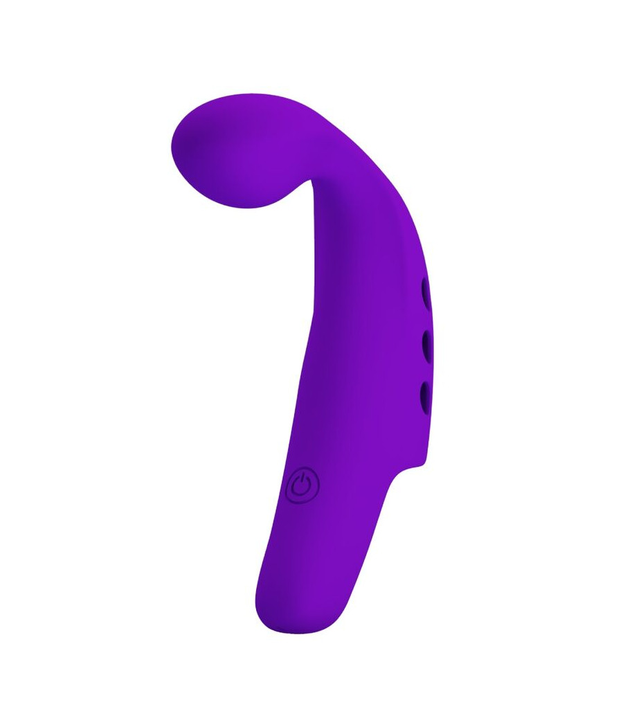 PRETTY LOVE - VIBRATEUR  DOIGT RECHARGEABLE GORGON VIOLET