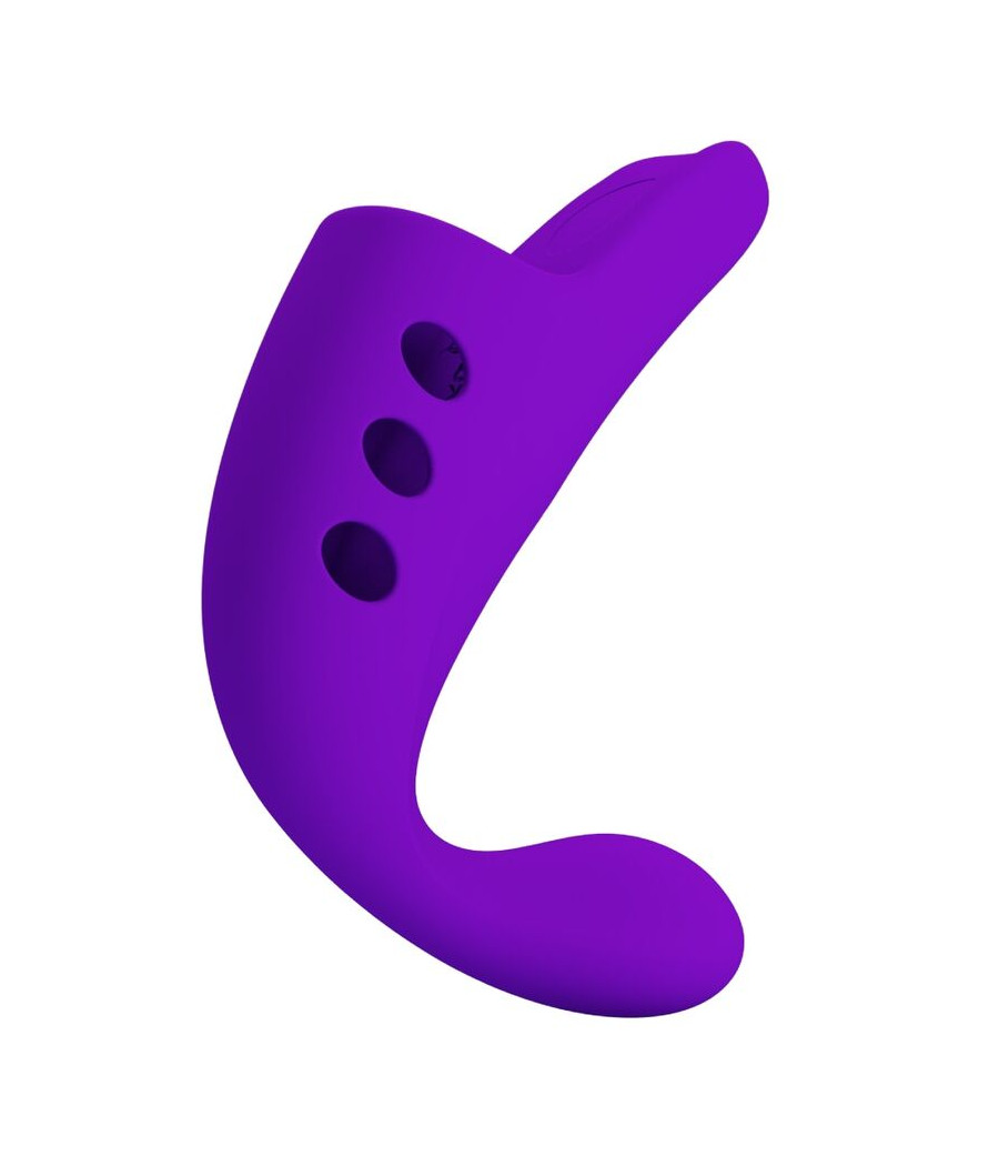 PRETTY LOVE - GORGON VIBRADOR DE DEDO RECARGABLE MORADO