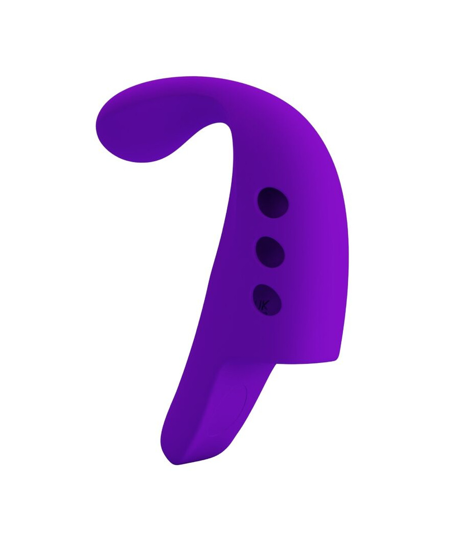 PRETTY LOVE - GORGON PURPLE RECHARGEABLE FINGER VIBRATOR