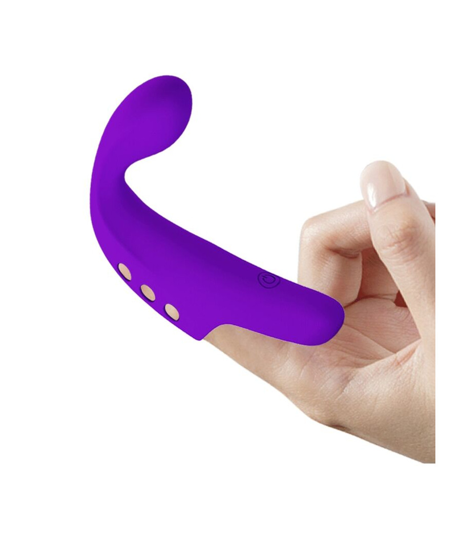 PRETTY LOVE - VIBRADOR DE DEDO RECARREGVEL GORGON ROXO
