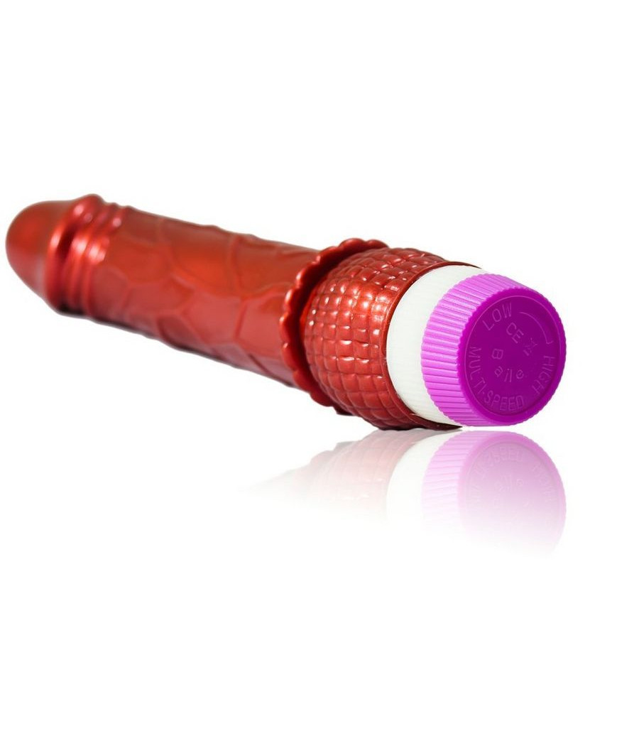 BAILE - VIBRATORE REALISTICO ROSSO 23 CM