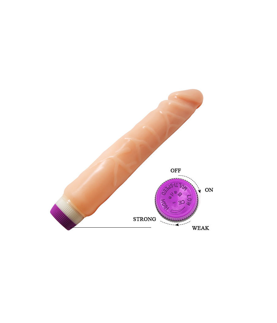 BAILE - WAVES OF PLEASURE REALISTIC VIBRATING 25.5 CM