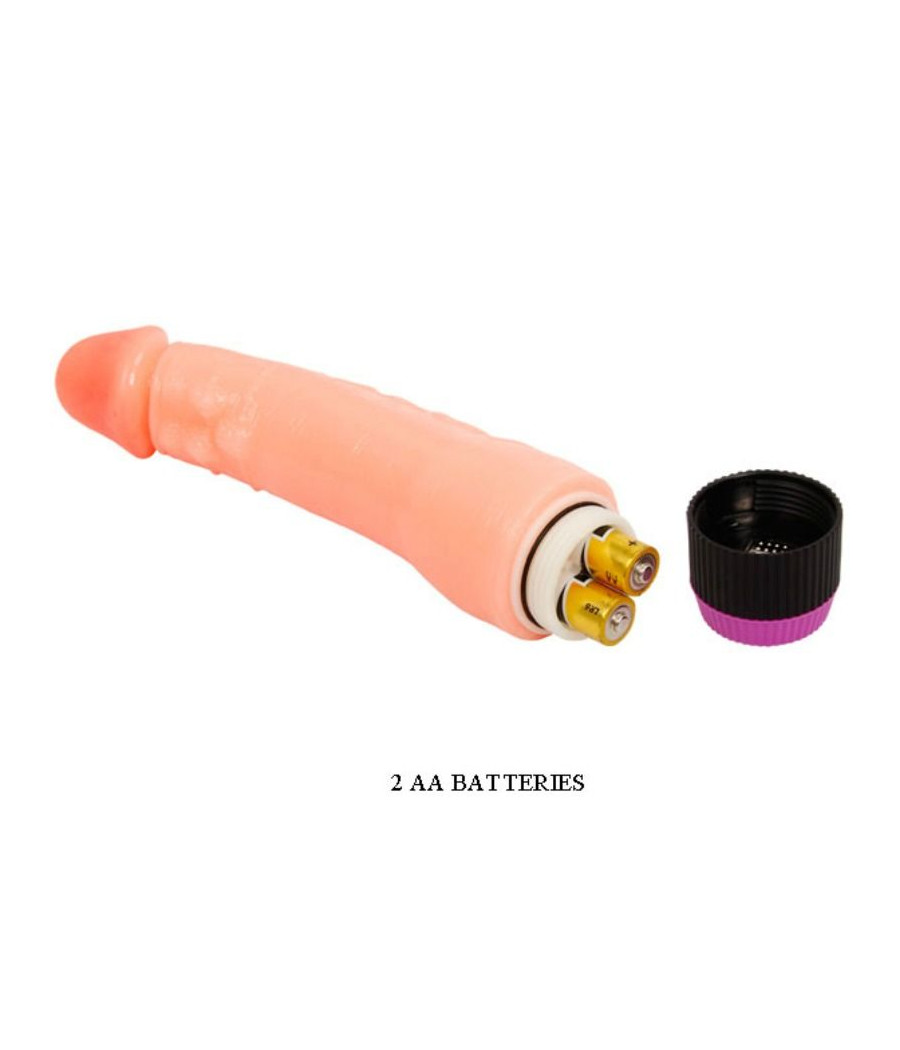 BAILE - VIBRATORE REALISTICO FLESSIBILE NATURALE 24 CM