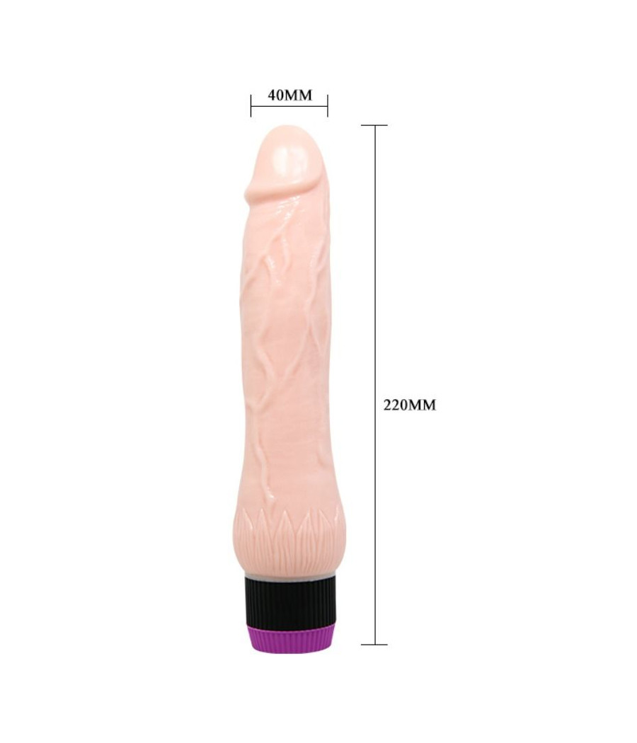 BAILE - ADOUR CLUB VIBRADOR REALÍSTICO BASE ANCHA 22 CM