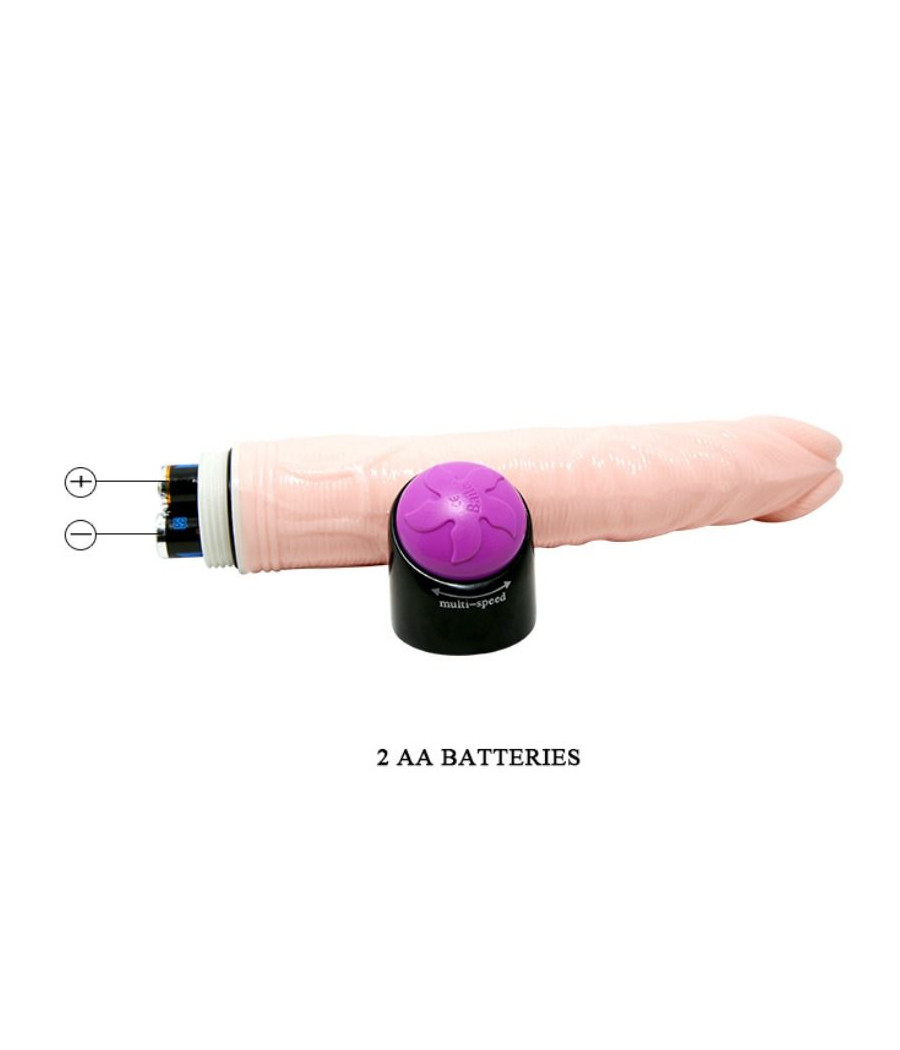 BAILE - VIBRADOR REALÍSTICO ADOUR CLUB 23 CM NATURAL