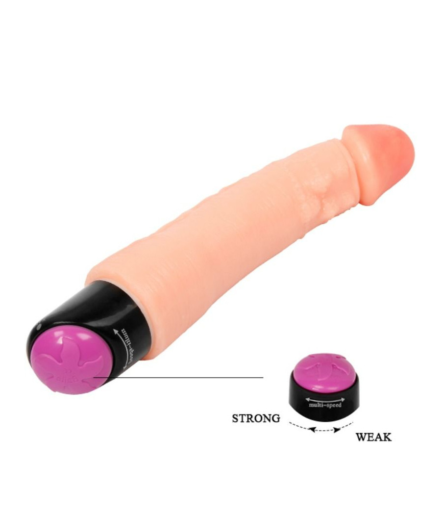 BAILE - VIBRADOR REALÍSTICO FLEXIBLE 25 CM