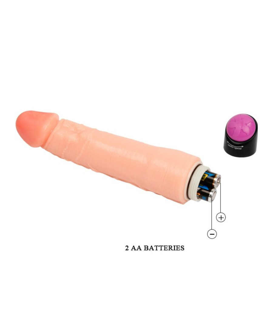 BAILE - FLEXIBLE REALISTIC VIBRATOR 25 CM