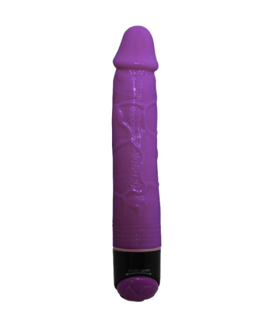 BAILE - COLORFUL SEX VIBRADOR REALÍSTICO LILA 23 CM
