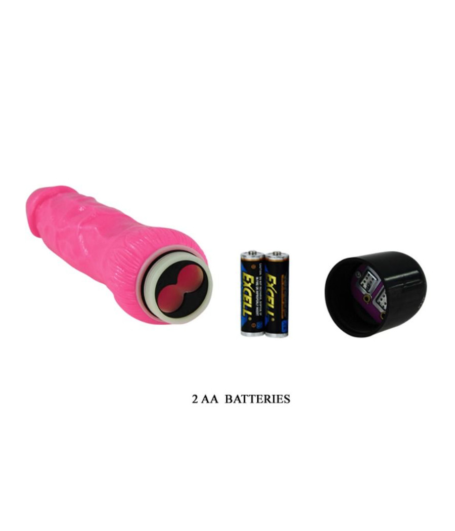 BAILE - BUNTER SEX REALISTISCHER VIBRATOR ROSA 24 CM
