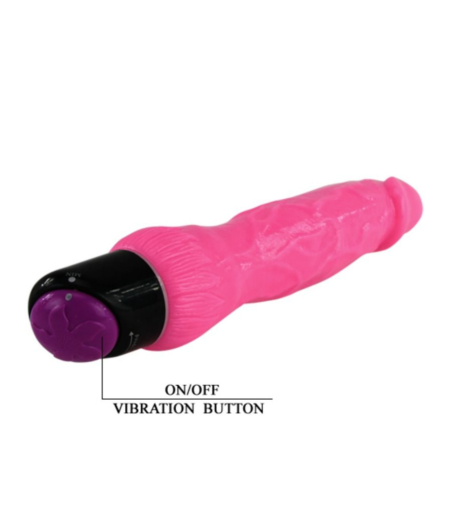 BAILE - VIBRATORE SESSO REALISTICO COLORATO ROSA 24 CM
