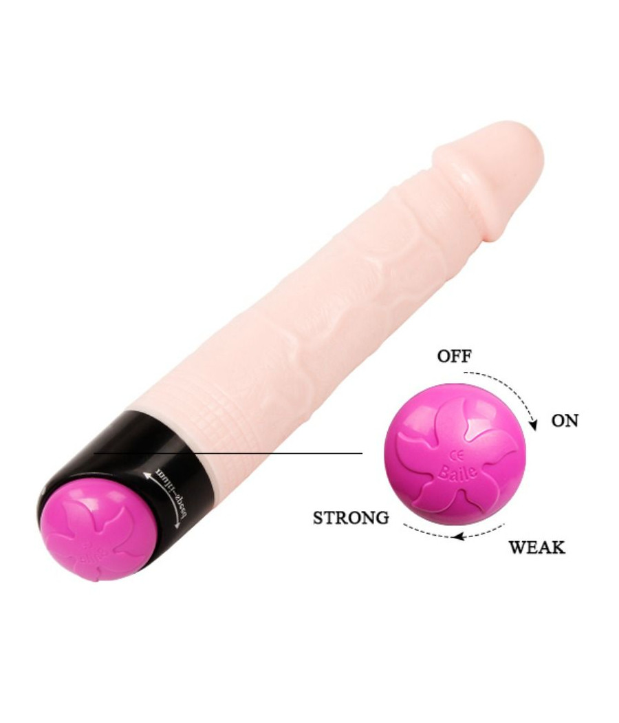 BAILE - COLORFUL SEX VIBRATION AND ROTATION 24 CM