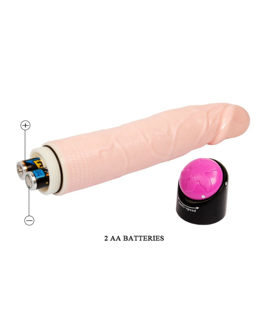 BAILE - VIBRAZIONE E ROTAZIONE SESSUALE COLORATA 24 CM