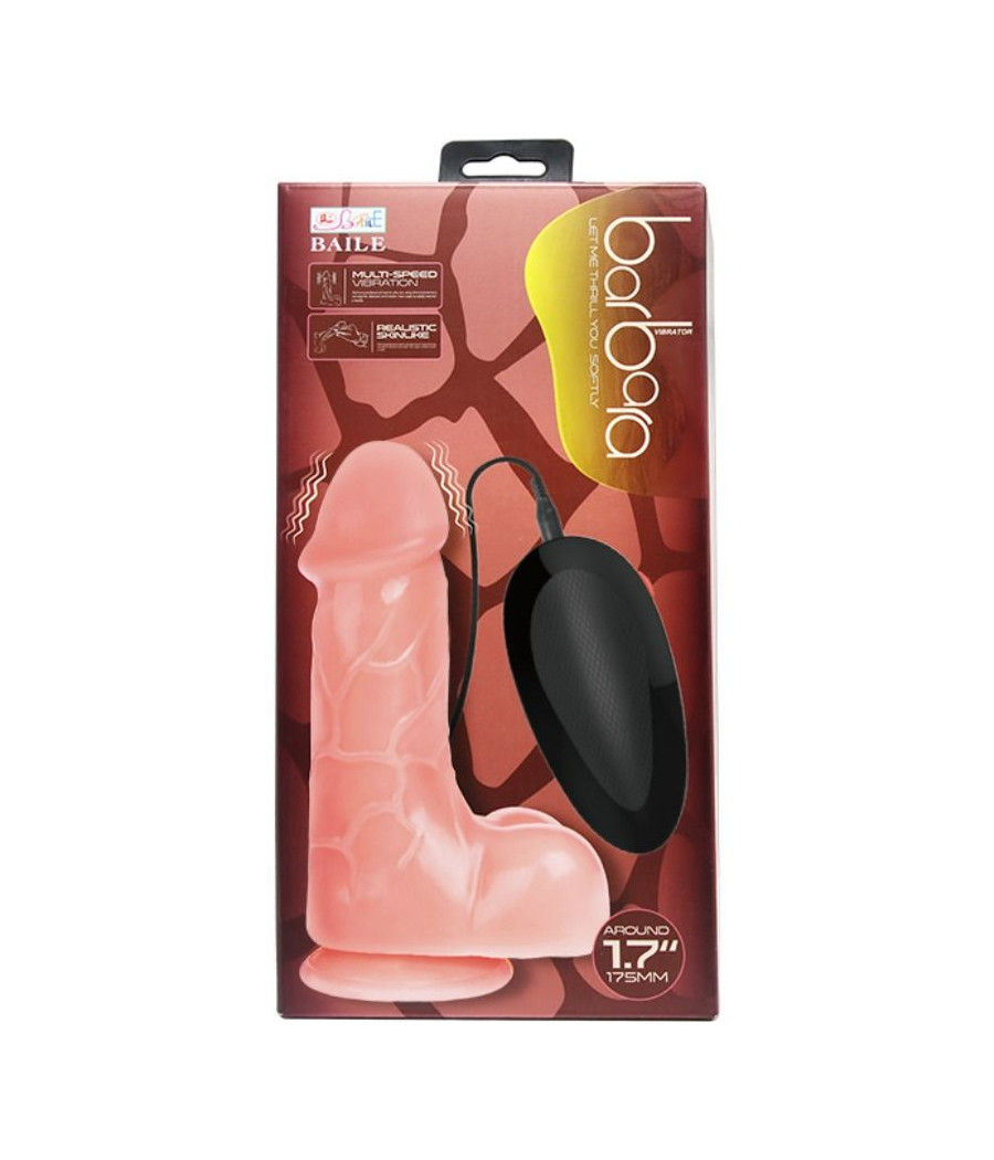 BAILE - VIBRATORE REALISTICO NATURALE BARBARA 22 CM