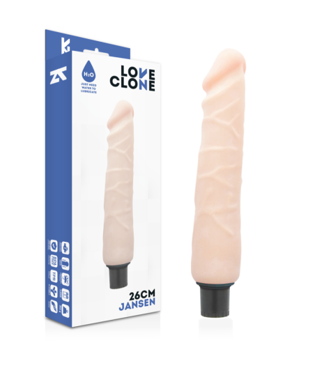 LOVECLONE - JANSEN SELF LUBRICATION VIBRATOR 26 CM -O- 4.2 CM