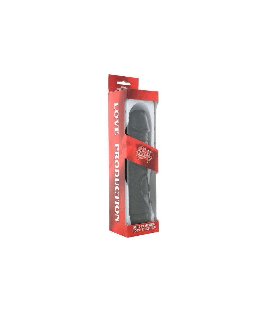 SEVEN CREATIONS - VIBRADOR PERFECT PLEASURES PRETO 22 CM