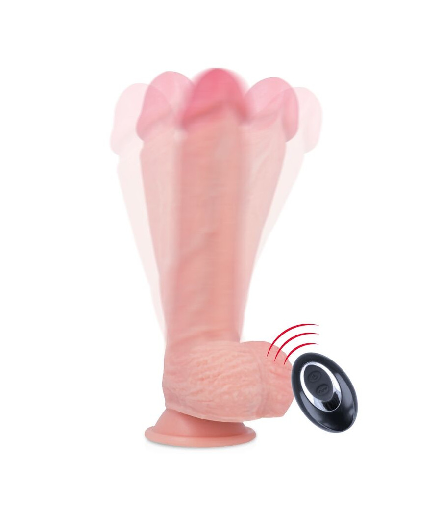 ROCKARMY - VIBRATEUR EN SILICONE LIQUIDE TÉLÉCOMMANDE PREMIUM APACHE 20.5 CM -O- 4.62 CM