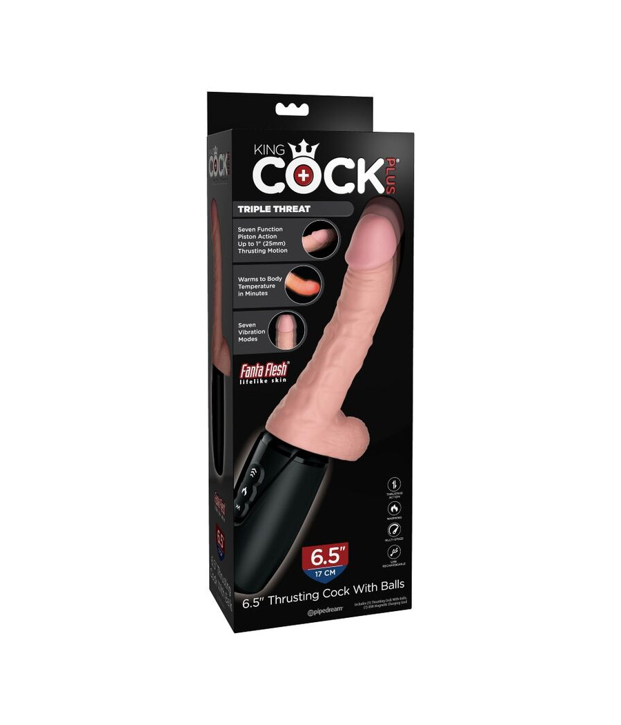KING COCK - PLUS TRIPLE MENACE PEAU CLAIRE